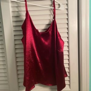 Satin Plus size tank top